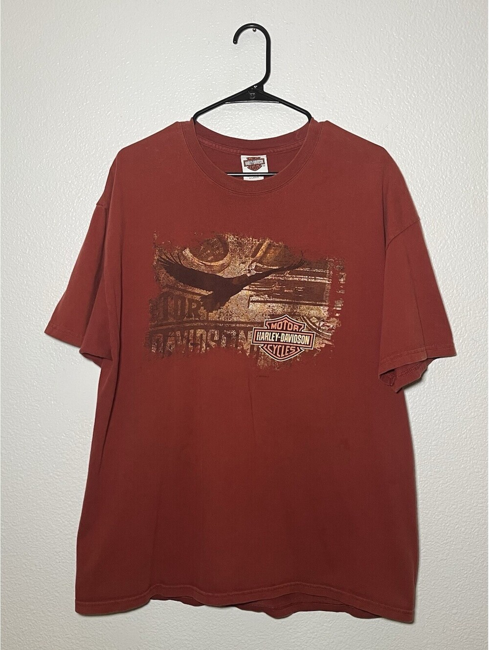 Harley-Davidson Tombstone Arizona Graphic T-Shirt Copper Color Size XL